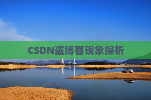 CSDN盗博客现象探析